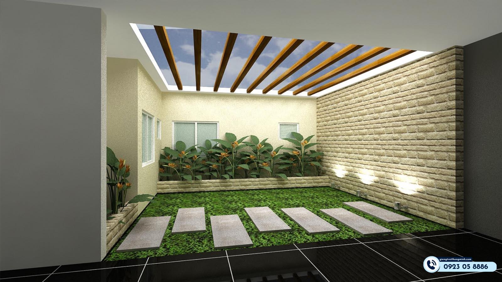 ốp giếng trời đẹp