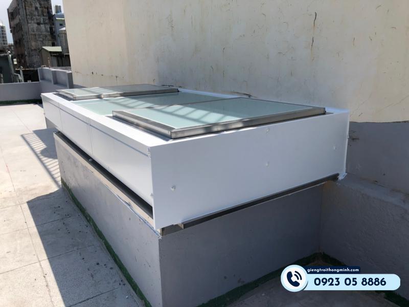 thiết kế nhà 4x11m có giếng trời