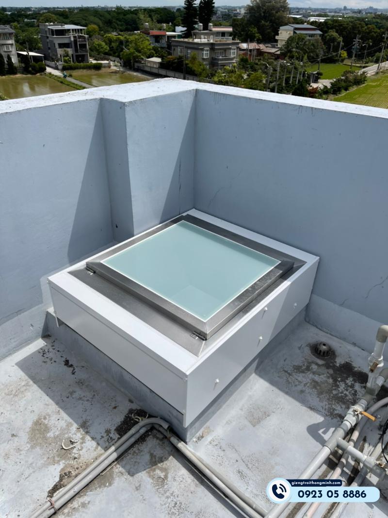 thiết kế nhà 4x11m có giếng trời