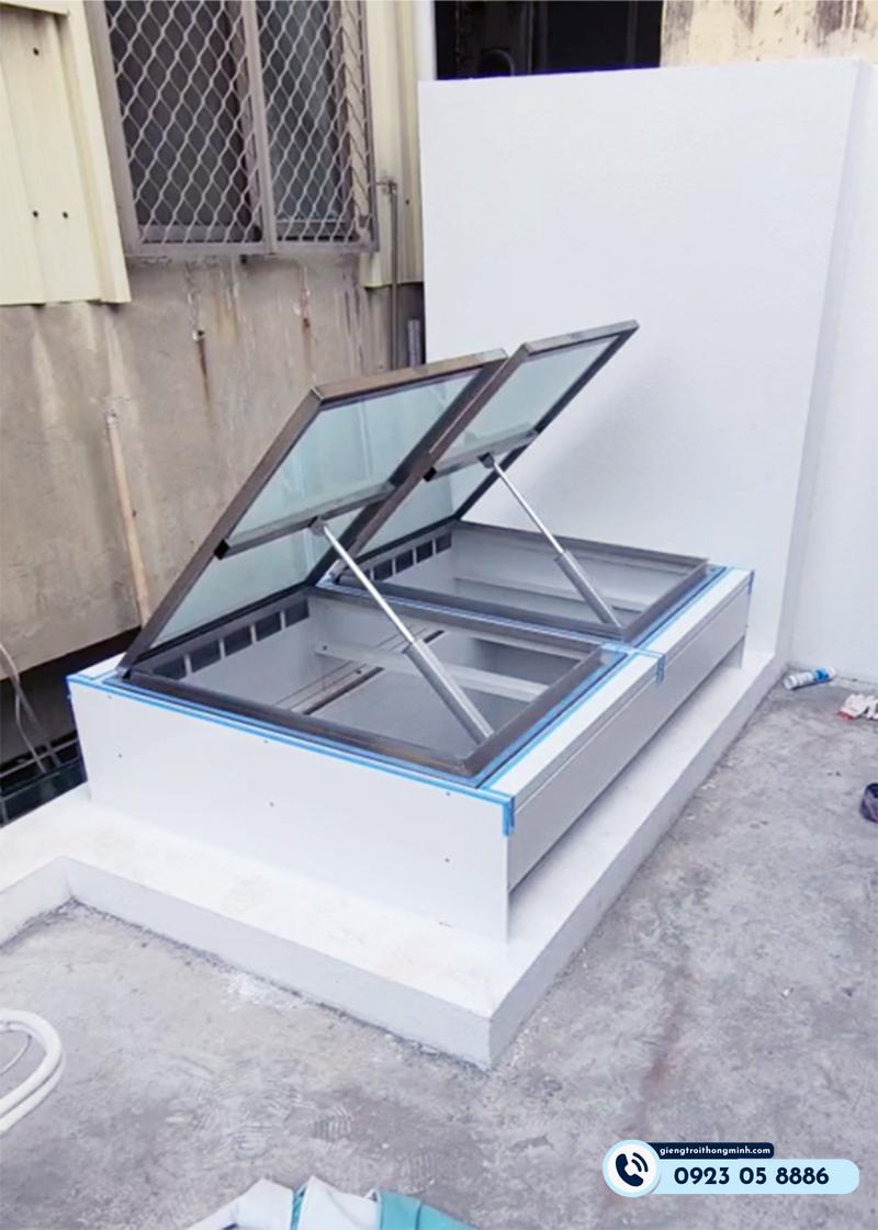 giếng trời mái Nhật