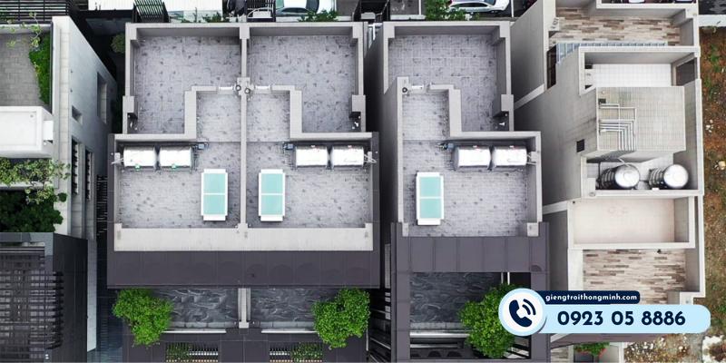 giếng trời mái Nhật