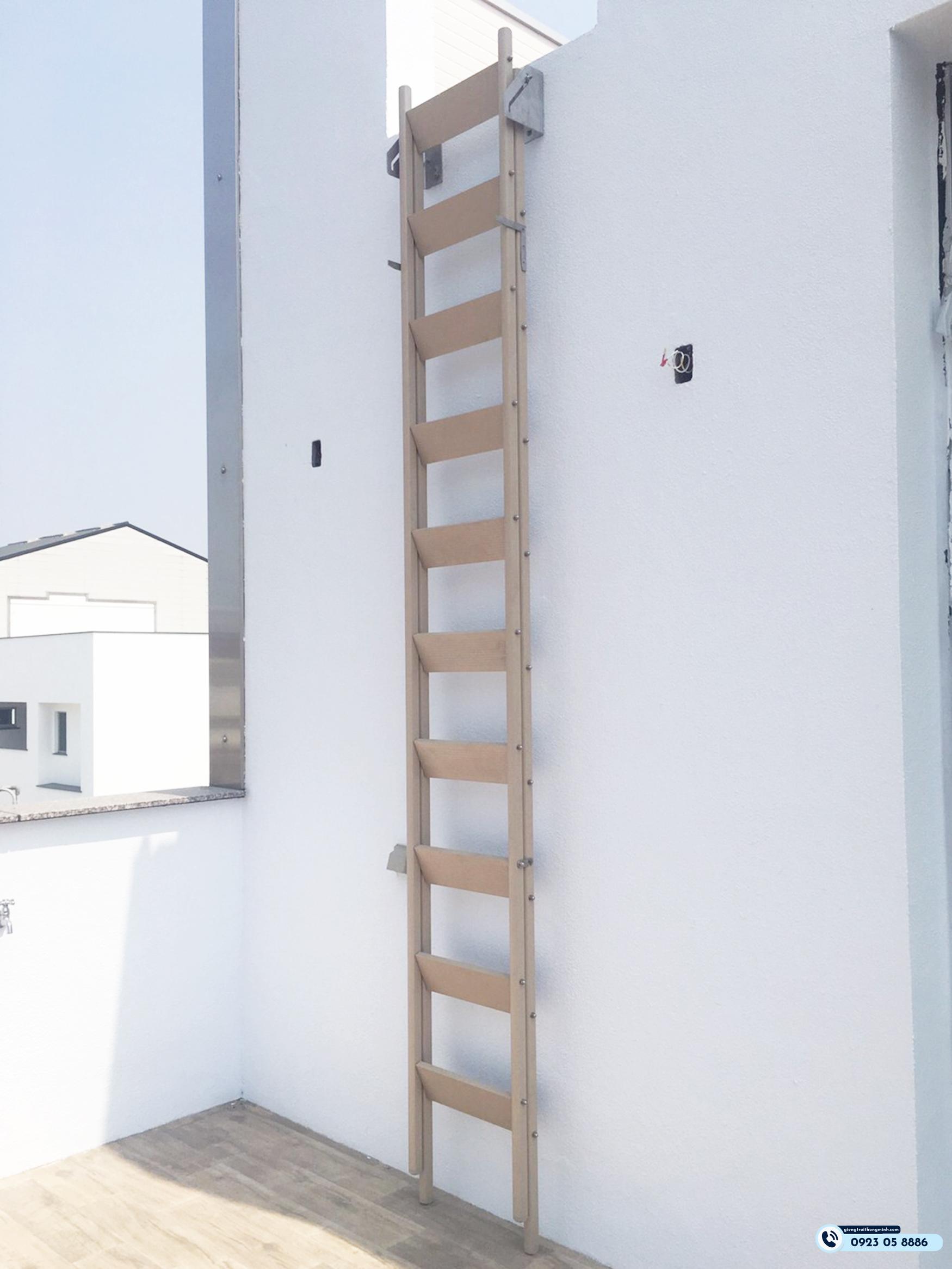 tiêu chuẩn thang thoát hiểm ngoài trời