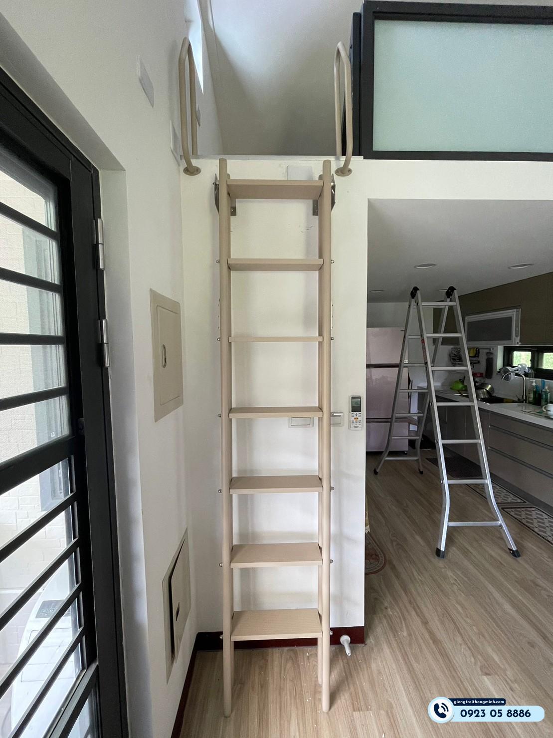 mẫu cầu thang sắt gác lửng